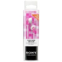 Auricular de botón blanco rosa MDR-E9LPP SONY