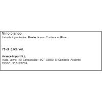 TOSO Moscato D'asti Fiocco di Vite ardoa, botila 75 cl