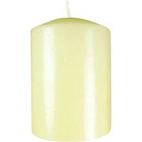 Vela decorativa taco, marfil, 100x70 mm ROURA, 1 ud
