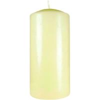 Vela decorativa taco, marfil, 150x70 mm ROURA, 1 ud