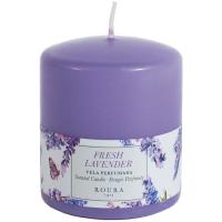 Vela decorativa vaso, perfumada, vainilla intensa, 80x60 mm ROURA, 1 ud