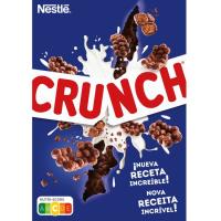 Cereales chocolateados NESTLÉ Crunch, caja 375 g