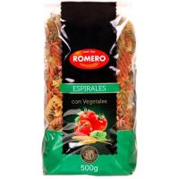 PASTAS ROMERO 3 zaporeko kiribilak, paketea 500 g