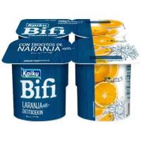 Bifi con naranjas KAIKU, pack 4x125 g