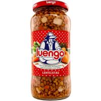 Combinado de lentejas LUEGO, frasco 400 g