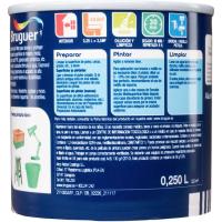 Esmalte acrílico mate blanco permanente BRUGUER, 250ml