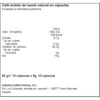 Café classico STRACTO, caja 10 cápsulas