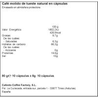 Café intenso STRACTO, caja 10 cápsulas