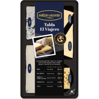 Tabla de quesos El Viajero MILLAN VICENTE, bandeja 250 g