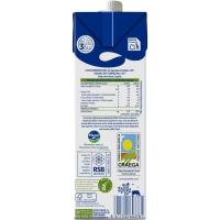 Leche semidesnatada ecológica PULEVA, brik 1 litro