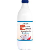 Leche gran creme entera SERVIHOSTEL, botella 1,5 litros