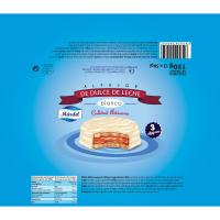 Alfajores de chocolate blanco MARDEL, pack 3x50 g