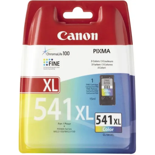 Cartucho de tinta original tricolor CL-541 XL CANON, 1 ud Cartucho de tinta original tricolor CL-541 XL CANON, 1 ud