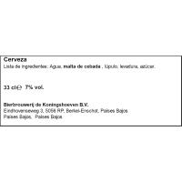 Cerveza Dubbel LA TRAPPE, botellín 33 cl