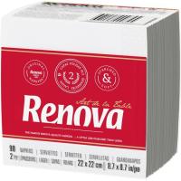 Servilleta Art Table 2 capas RENOVA, paquete 90 uds