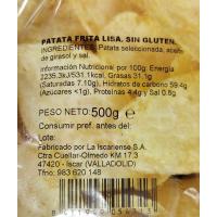 Patata frita lisa SERVIHOSTEL, pack 2x500 g