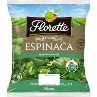 Primeros brotes de espinaca FLORETTE, bolsa 125 g Primeros brotes de espinaca FLORETTE, bolsa 125 g