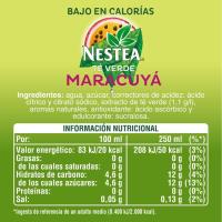 Refresco de té verde al maracuyá NESTEA, botella 1,5 litros