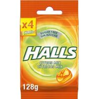 HALLS VITA-C gozokia azukrerik gabe, sorta 4x32 g