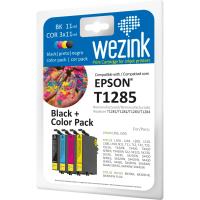 Cartucho tinta 4 colores compatible con Epson T1285 WEZINK, 4uds