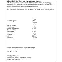 HERO banana eta marrubi poltsatxoa, doypack 100 g