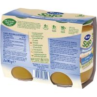 Crema de verduras-rape HERO Buenas Noches, pack 2x190 g