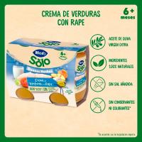 Crema de verduras-rape HERO Buenas Noches, pack 2x190 g