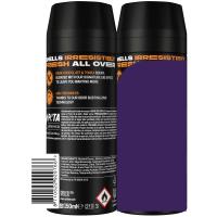AXE Dark Temptation gizonentzako desodorantea, sorta 2x150 ml 