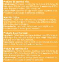 Tejas multicereales EROSKI, bolsa 90 g