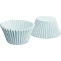 Capsulas de madalena redonda, Ø8x4,5cm IBILI, pack 50 uds