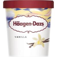 Helado de vainilla HAAGEN DASZ, tarrina 500 ml