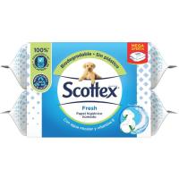 Papel higiénico húmedo SCOTTEX, recambio 148 uds