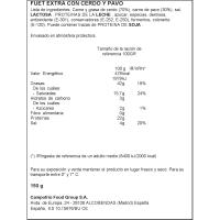 Fuet de pavo CAMPOFRÍO Pavofrío, pieza 150 g