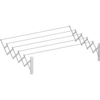 Tendedero de pared tipo acordeón acero EPOXI 100 CUNCIAL, 100x23x71cm en abierto Tendedero de pared tipo acordeón acero EPOXI 100 CUNCIAL, 100x23x71cm en abierto