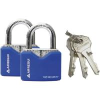 Pack 2 candados 20 mm con 3 llaves iguales, rojo o azul ¿Cuál te llegará? ARREGUI Pack 2 candados 20 mm con 3 llaves iguales, rojo o azul ¿Cuál te llegará? ARREGUI