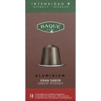 Café intenso intensidad 9 comp. Nespresso BAQUE, caja 10 uds
