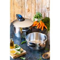 Olla a presión super rápida Veloce, apto para todo tipo de cocinas MONIX,set 4+6 litros, 2 uds