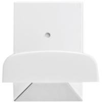 Colgador adhesivo plástico blanco INOFIX