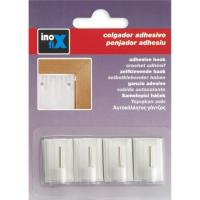 Colgador Adhesivo Visillos INOFIX, 4 uds.