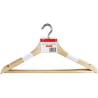 Percha de madera EROSKI BASIC, 6 uds.