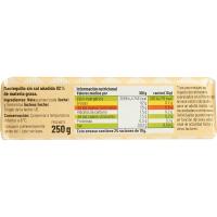Mantequilla EROSKI, pastilla 250 g