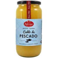 Caldo de pescado FERRER, frasco 940 ml