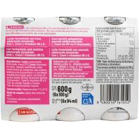 EROSKI LCASEI marrubizkoa eta gaingabetua, sorta 6x100 ml