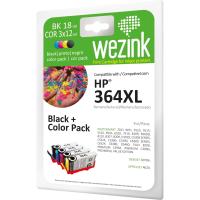 Cartucho de tinta 4 colores compatible con HP 364XL WEZINK, 4uds