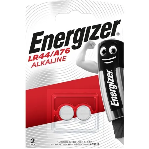 Pila especial botón LR44/A76 ENERGIZER, pack 2 uds Pila especial botón LR44/A76 ENERGIZER, pack 2 uds