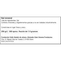 Sal de manantial SAL DE AÑANA, paquete 250 g
