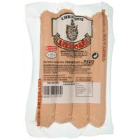 Salchichas Frankfurt de pavo LARRASOAÑA, sobre 300 g