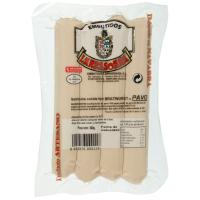 Salchichas Bratwurst de pavo LARRASOAÑA, sobre 300 g