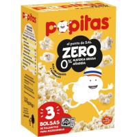 Palomitas zero POPITAS, pack 3x70 g