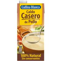 Caldo casero de pollo GALLINA BLANCA, brik 1 litro